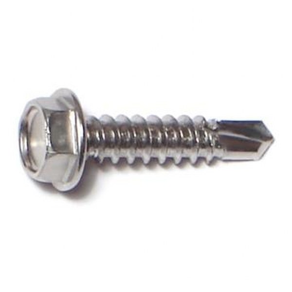 8 X 3/4 SS HEX HEAD SDS SELF DRILL SCREW 65/PK