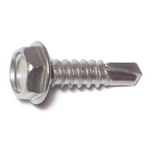 10 X 3/4 SS HEX HEAD SDS SELF DRILL SCREW 50/PK