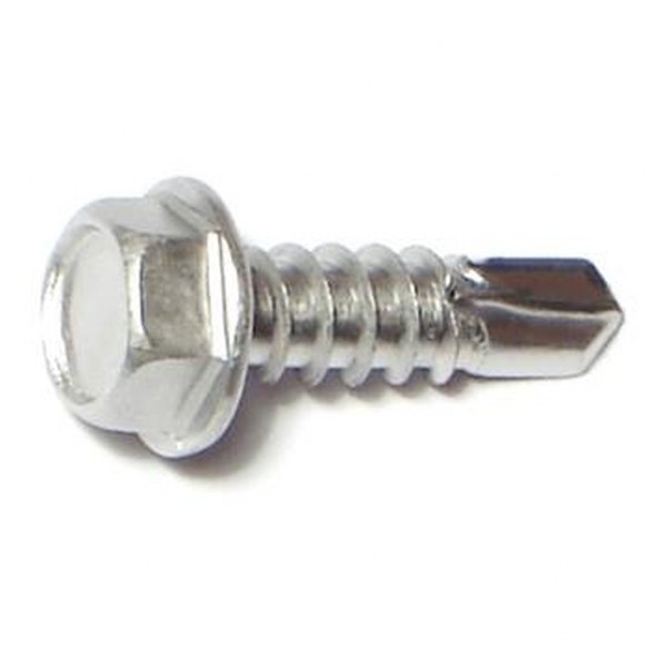 12 X 3/4 SS HEX HEAD SDS SELF DRILL SCREW 41/PK