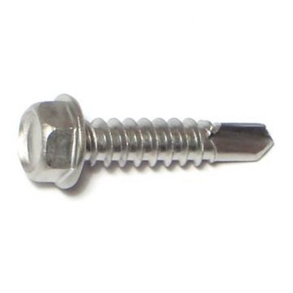 12 X 1 SS HEX HEAD SDS SELF DRILL SCREW 38/PK