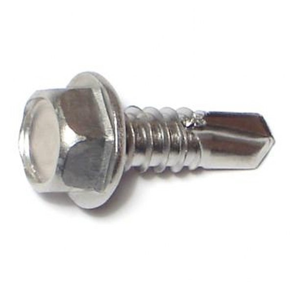 14 X 3/4 SS HEX HEAD SDS SELF DRILL SCREW 26/PK