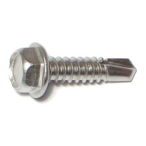 14 X 1 SS HEX HEAD SDS SELF DRILL SCREW 23/PK