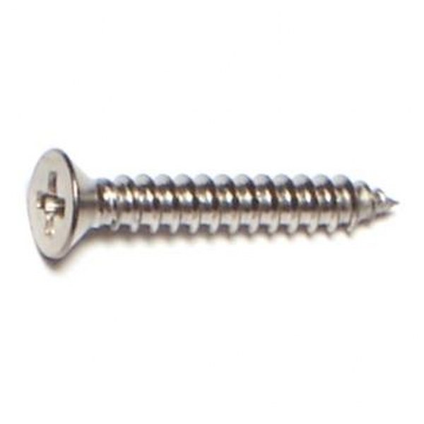 4 X 3/4 SS PHIL FLAT SMS SHEET METAL SCREW 137/PK