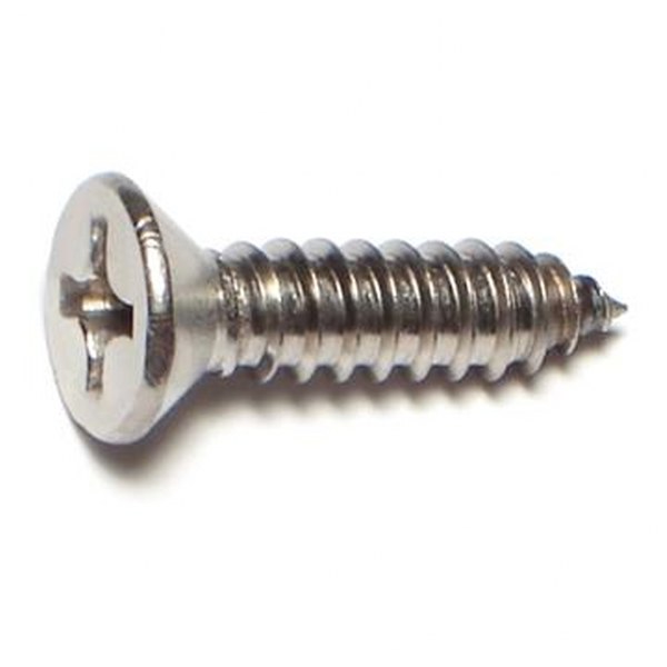 14 X 1 SS PHIL FLAT SMS SHEET METAL SCREW 24/PK
