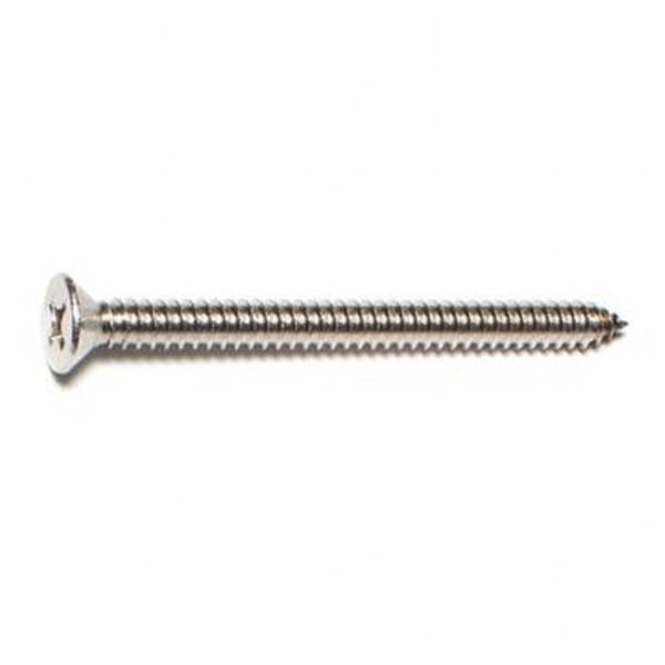 14 X 3 SS PHIL FLAT SMS SHEET METAL SCREW 10/PK