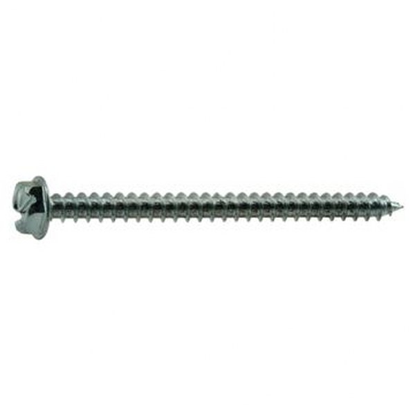 10 X 2-1/2 SL HEX WASH SMS SHEET METAL SCREW 60/PK