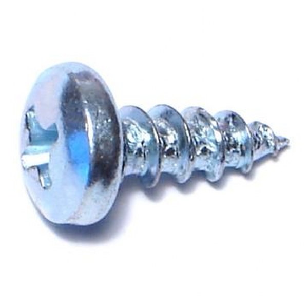 10 X 1/2 PHIL PAN SMS ZINC SHEET METAL SCREW 80/PK