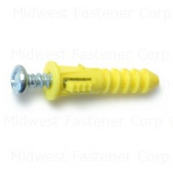 #6 TO #8 RIB PLAST ANCHOR KIT PLASTIC 30/PK
