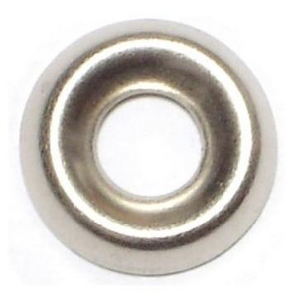 #8 NICKEL FINISH WASHER 250/PK