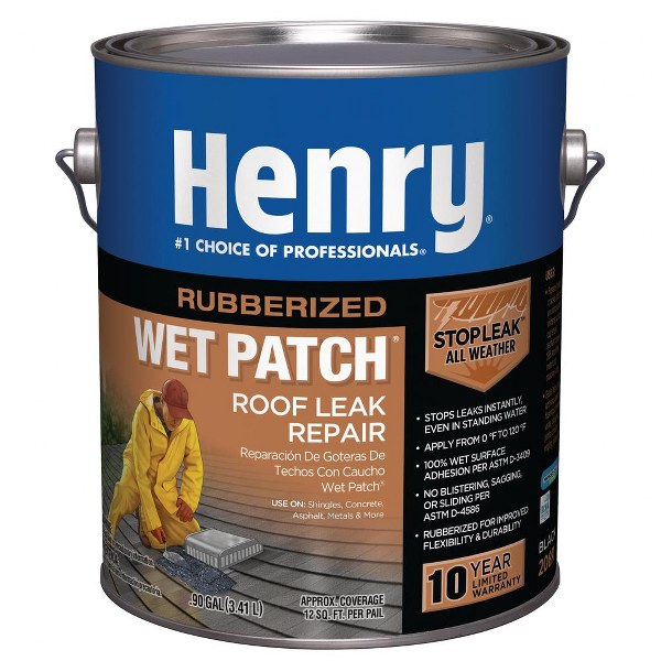 CEMENT ROOF RUBBERIZED BLK .9G