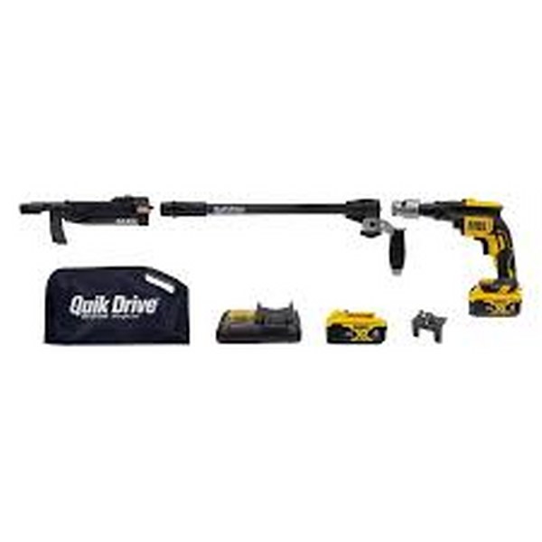 DEWALT CORDLESS QUIKDRIVE KIT 2 4.0AH BATTERIES SIMPSON QD