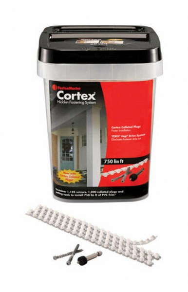 CORTEX 2-3/4 COLLATED WHT 750' SMOOTH VERSATEX"