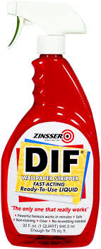 DIF WALLPAPER REMOVER SPRAY RED READY TO USE 32OZ BOTTLE