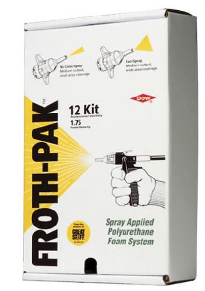 FROTH PAK 12 (COVERS 12BFT) SPRAY FOAM  DOW DUPONT