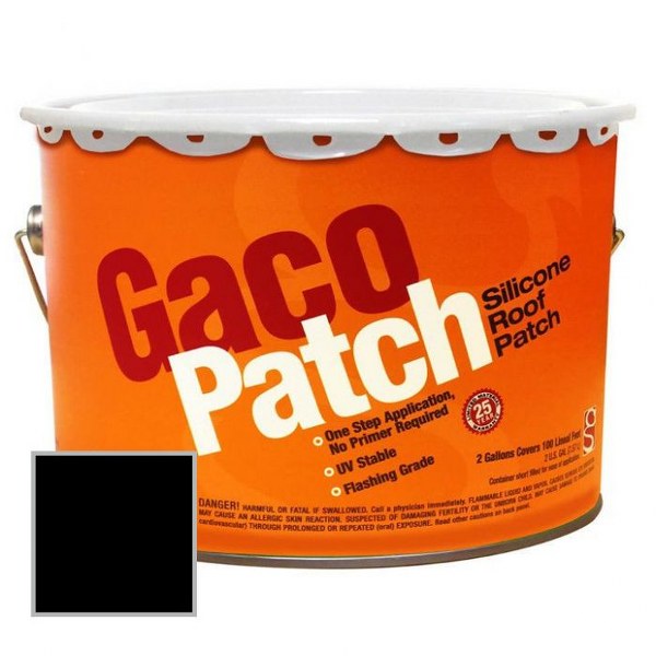 GACOPATCH BLACK 2 GALLON PAIL GACO PATCH ROOF REPAIR