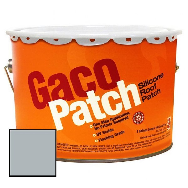 GACOPATCH GRAY 2 GALLON PAIL GACO PATCH ROOF REPAIR