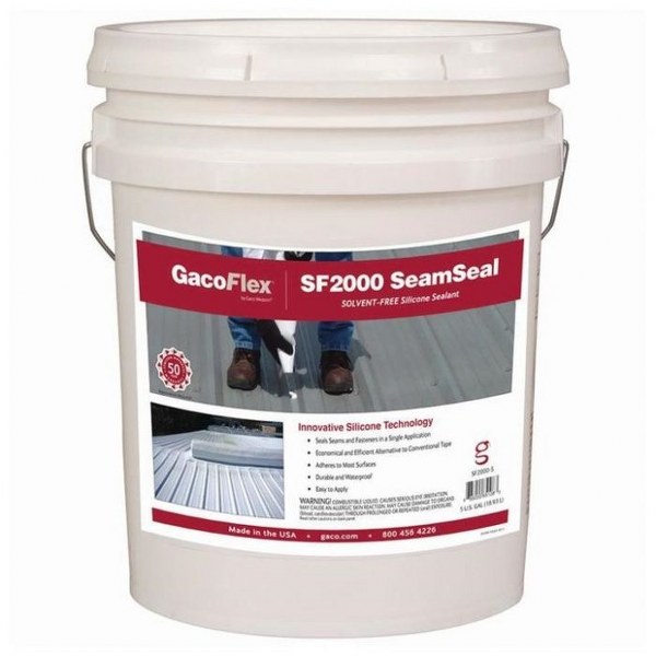 GACO SEAM SEAL SOLV FREE 5 GAL SOLVENT SEALANT S20