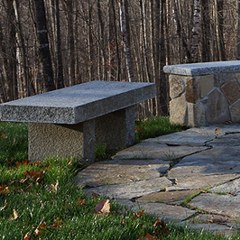 GRANITE BENCH 48 GRAY OWC "