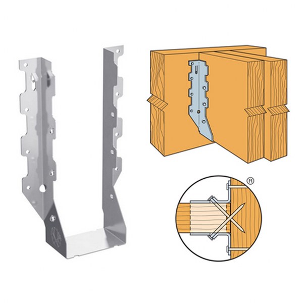 316SS LUS210-2 DBL JOIST HANGER SIMPSON SS 2X10