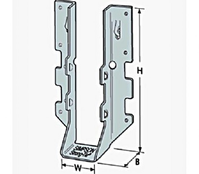 2X10 TRIPLE HANGER LUS210-3Z SIMPSON