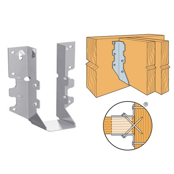 316SS LUS28-2 DBL 2X8 JOIST HGR SIMPSON SS