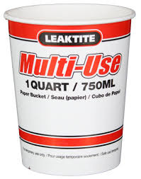 PAINT PAPER CONTAINER DISPO QT
