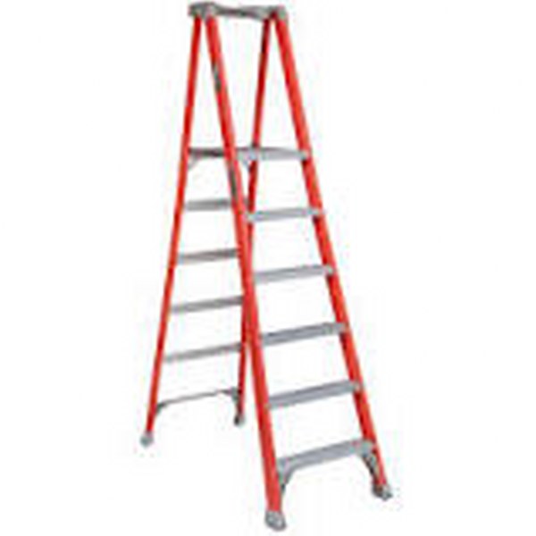 6' FG PLATFORM STEP LADDER FXP1706