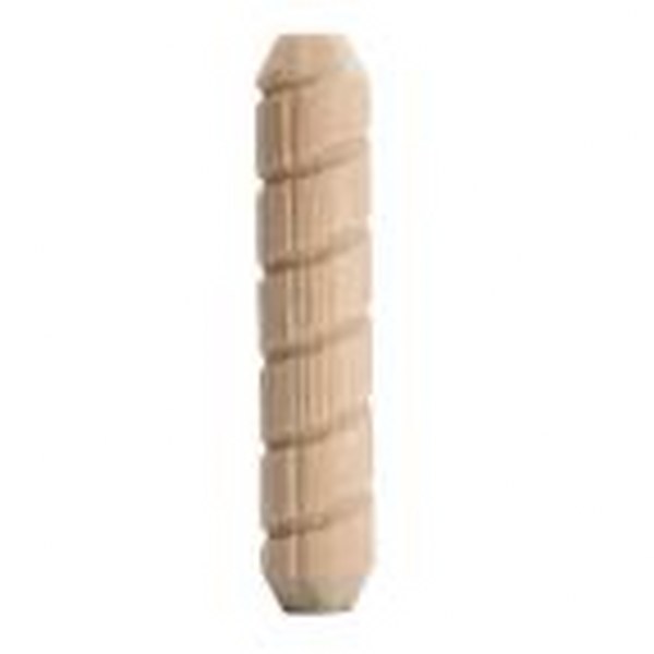 DPJ25200 DOWEL PIN 1/4X2 50PC SPIRAL GLUE