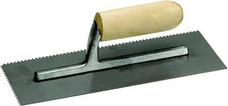 TROWEL SQ NOTCH 1/4X1/4X1/4IN