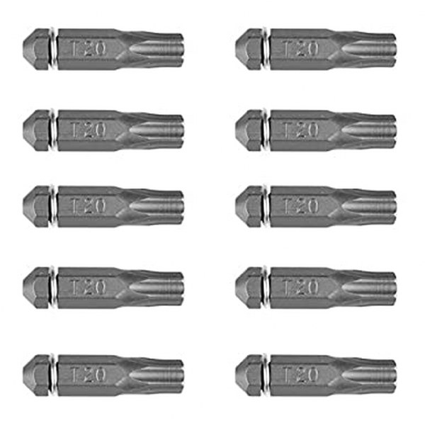 QD T20 TORX DRIVE  10PC BIT PK