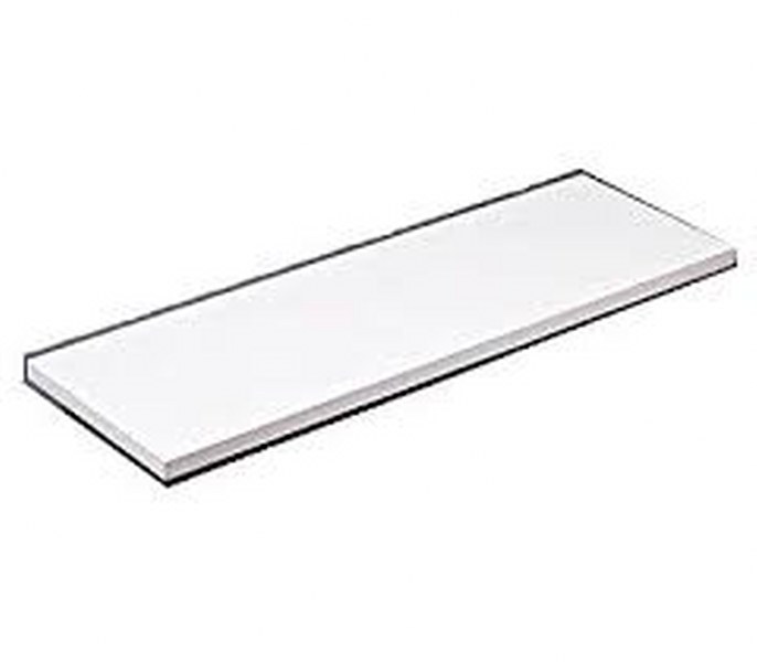 KV WHITE SHELVING 12 X 48 SPUR MELAMINE
